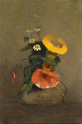 Odilon REDON-Vase van bloemen (2)
