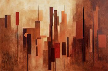 Brun abstrait