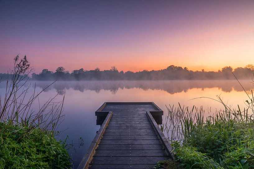 Sunrise on a balmy spring morning by Taede Smedes