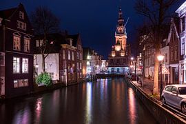 Alkmaar, Nacht historisches Zentrum von Edwin Kooren