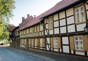 half timbered typican german houses van ChrisWillemsen