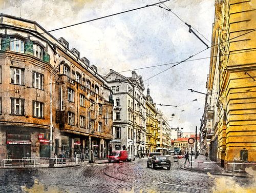 Aquarelle de Prague #Prague