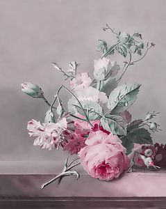 Blumen Stillleben Klassisch Trifft Modern