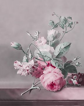 Classic Meets Modern Flower Still Life van Andrea Haase