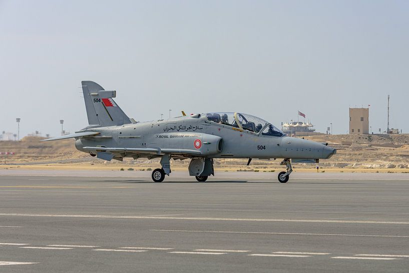 Königliche Luftwaffe von Bahrain BAe Hawk Mk 129. von Jaap van den Berg