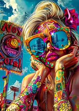 zomer pop meisje
