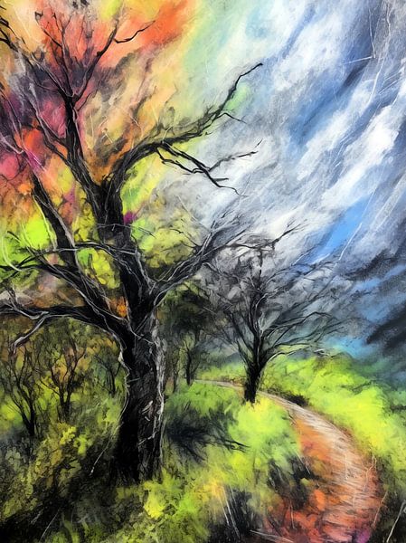 Pastel Forest 9 by JBJart Justyna Jaszke