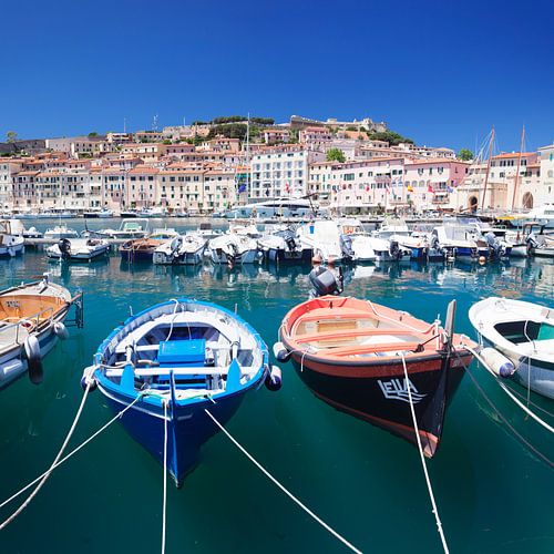 Portoferraio, eiland Elba, Toscane, Italië