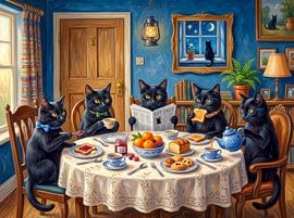 Schwarzes Frühstück von Jutta Maria Pusl