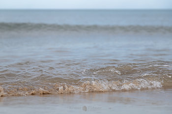 Wellen am Strand