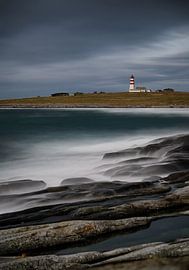 Alnes during a storm, Godøy, Norway by qtx