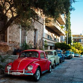 Citroen 2CV cars by Joyce Schouten