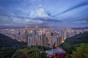 Victoria Peak, Hongkong von Sander Sterk