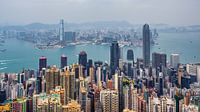 Skyline von Hongkong von Stijn Cleynhens Miniaturansicht