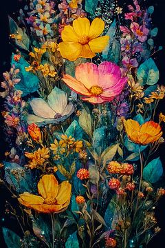 Beautiful Flower Garden B