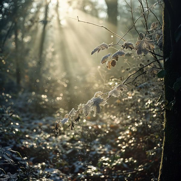 Forest in the morning sun by DNH Expressions