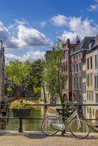 UTRECHT Oudegracht kijkend naar het zuiden