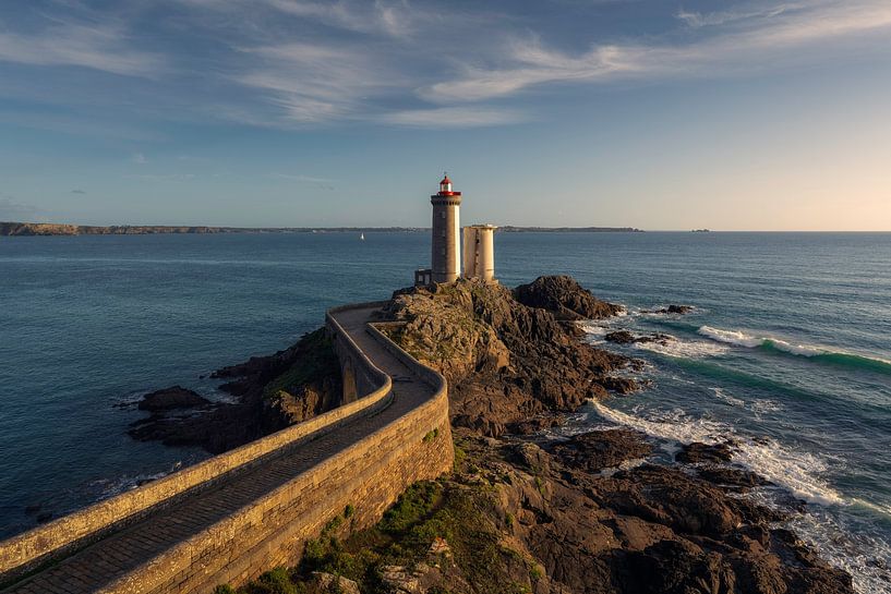 Sunset @ Petit Minou lighthouse (Brittany, France) by Niko Kersting