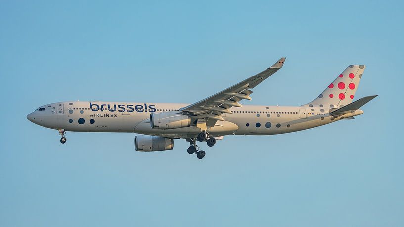 Brussels Airlines Airbus A330-300 passenger aircraft. by Jaap van den Berg