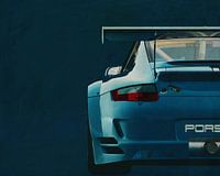 Porsche GT3 RS Cup 2008 rear