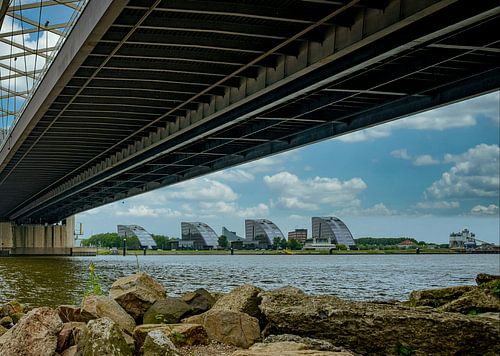 Le pont de Van Brienenoord à Rotterdam