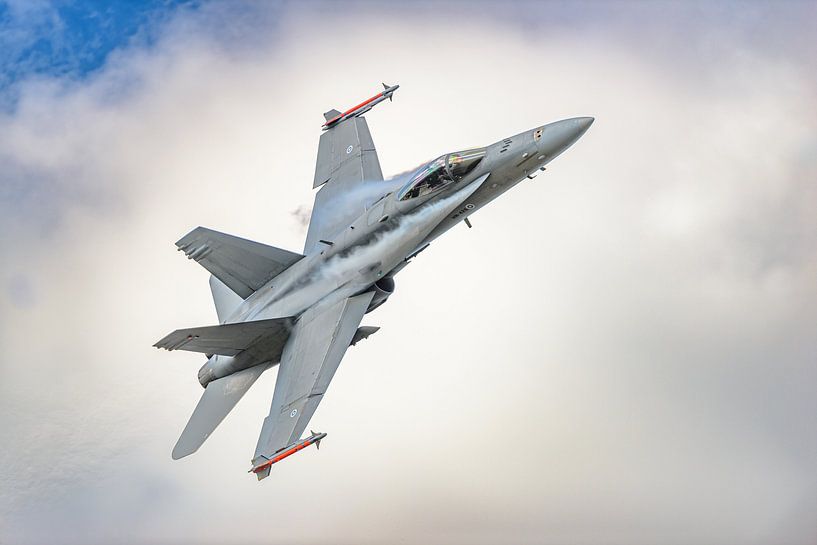 F/A-18 Finnish Hornet Solo Display Team. von Jaap van den Berg