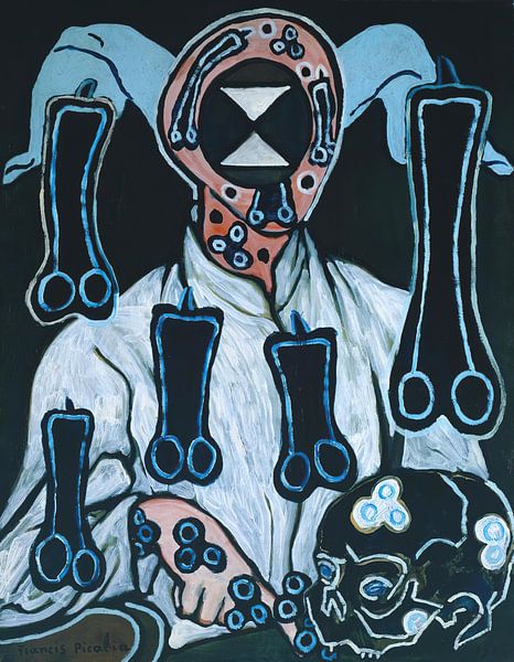 Francis Picabia - Portrait d'un médecin (1935 - 1938) par Peter Balan