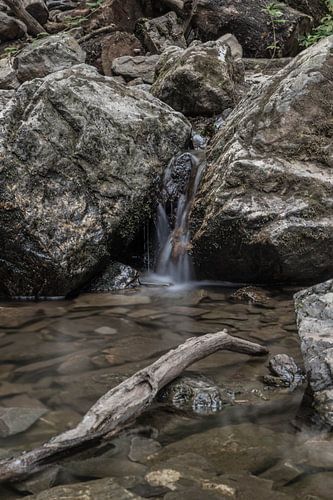Chute d'eau à grande vitesse d'obturation dans les Ardennes