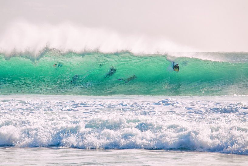 Wer diese Welle nimmt..... Surfen & Bodyboarding von Jacqueline Lemmens