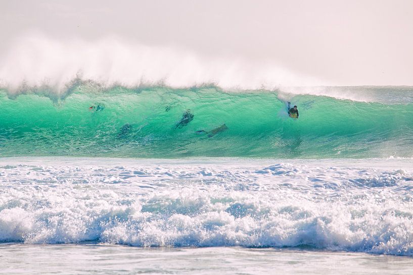 Wie pakt deze golf... surfen & bodyboarden van Jacqueline Lemmens