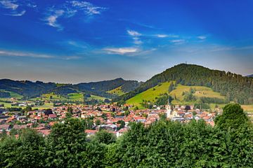 Oberstaufen in de Allgäu van Dirk Rüter