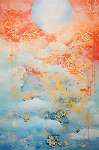 Goldene Morgenröte | Moderne Blumenkunst