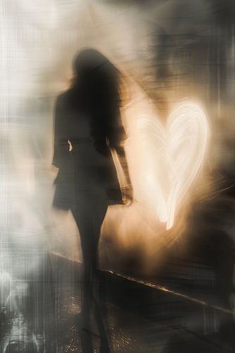 Verblassende Liebe weiß