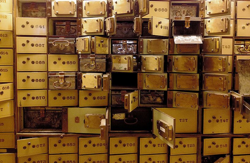 lockers par Frans van Gruijthuijsen