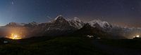 Sterrenhemel boven het Berner Oberland
