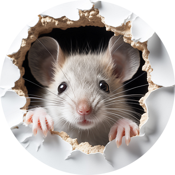 Muis uit de muur
