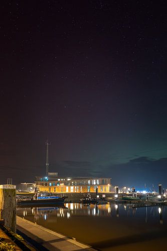 WEC Lauwersoog with a bit of Northern Lights
