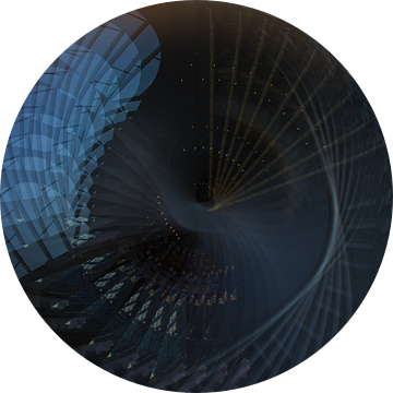 Abstract beeld, samengesteld uit 9 foto's (7)