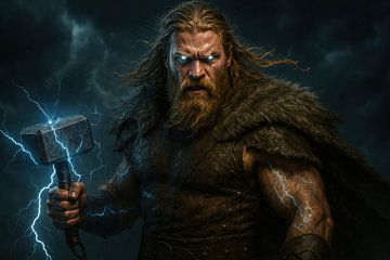 God van de oorlog van Poster Art Shop