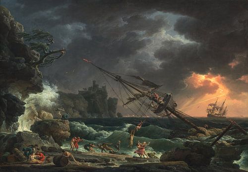 The Shipwreck, Claude-Joseph Vernet