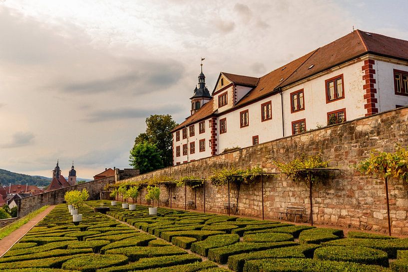 Château de Wilhelmsburg dans la lumière d'automne par Oliver Hlavaty
