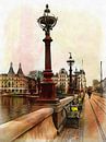 Dronning Louises Bro Bridge Copenhagen 2 by Dorothy Berry-Lound thumbnail