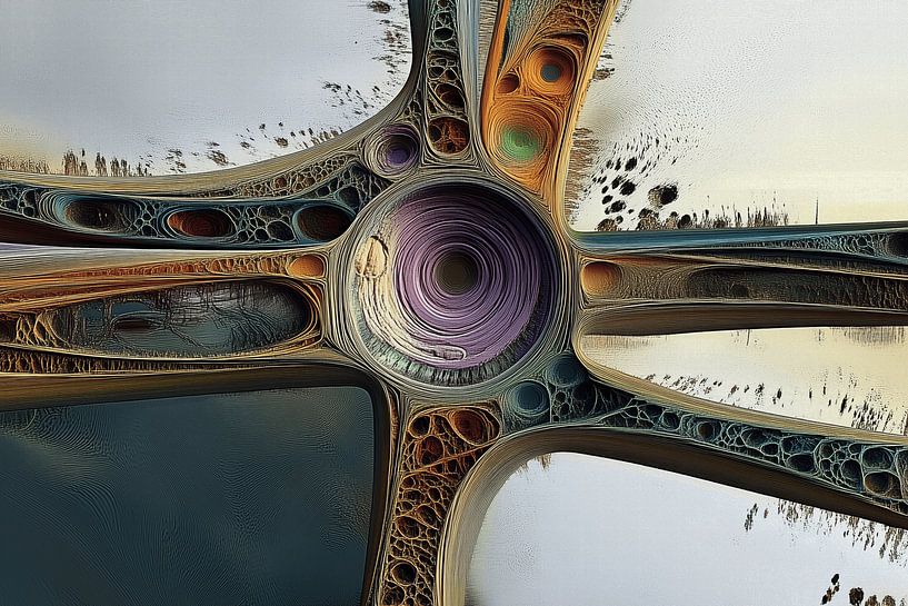 Abstract nature by Ton Kuijpers