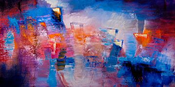 Here and now - bright colors and shapes by Annette Schmucker