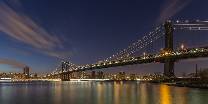 Ligne d'horizon de New York - Pont de Manhattan par Tux Photography