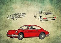 Red Porsche 911