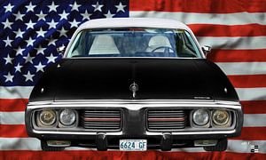 1974 Dodge Charger 383 with US-Flag