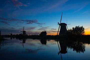 De Molens van Kinderdijk, Nederland van Gert Hilbink