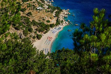 Apella Beach, een paradijselijk strand op het Griekse eiland Karpathos