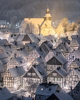 Freudenberg in de sneeuw